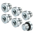 thumbnail image 1 of Uxcell 6-Pack M10x1mm Inner Hex Head Pipe Fitting Plug, Stainless Steel Sensor Socket Plug with Seal O-Ring Sealing Screw, 1 of 6