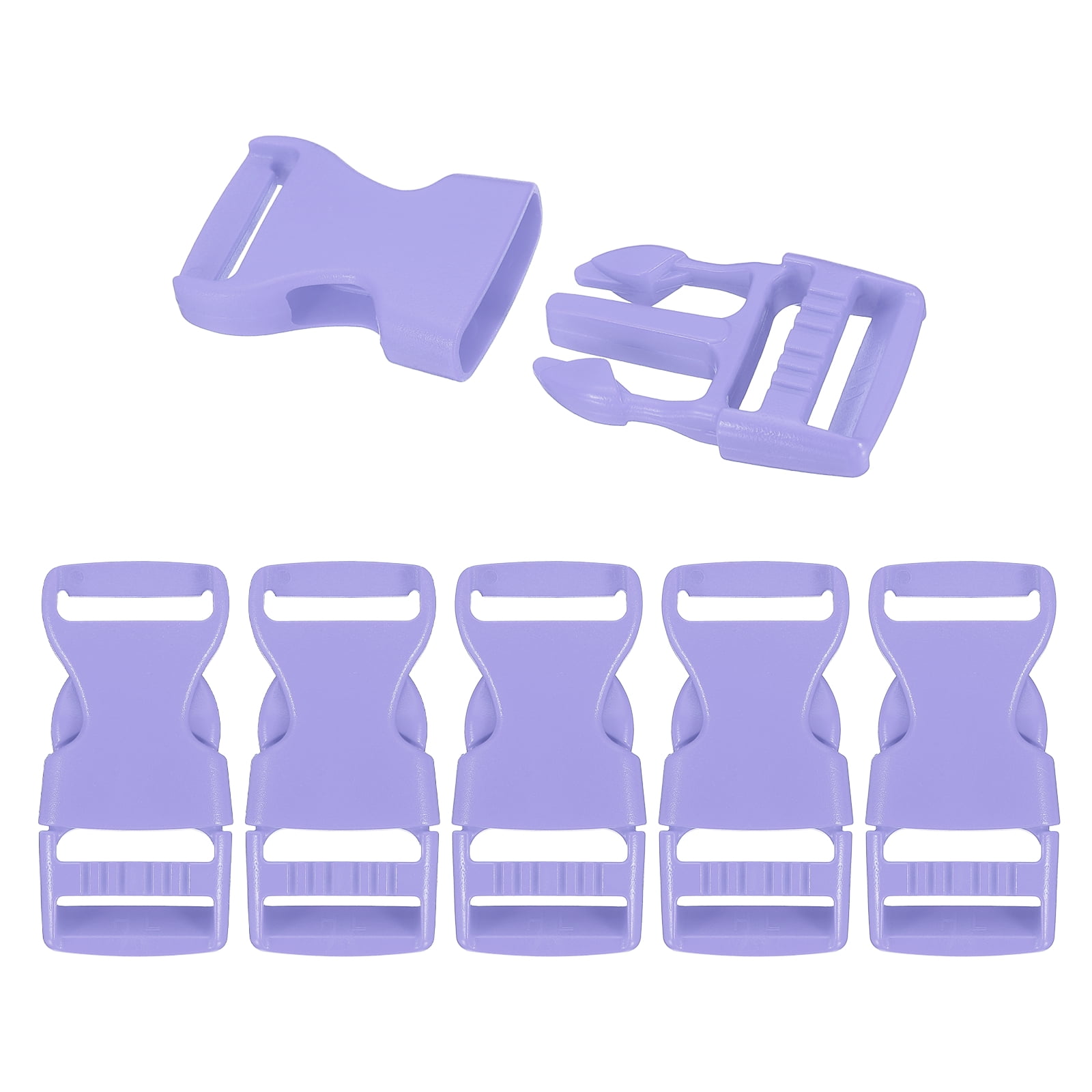 Backpack Fastener Uxcell 6 Pack Quick Side Release Buckle, 1