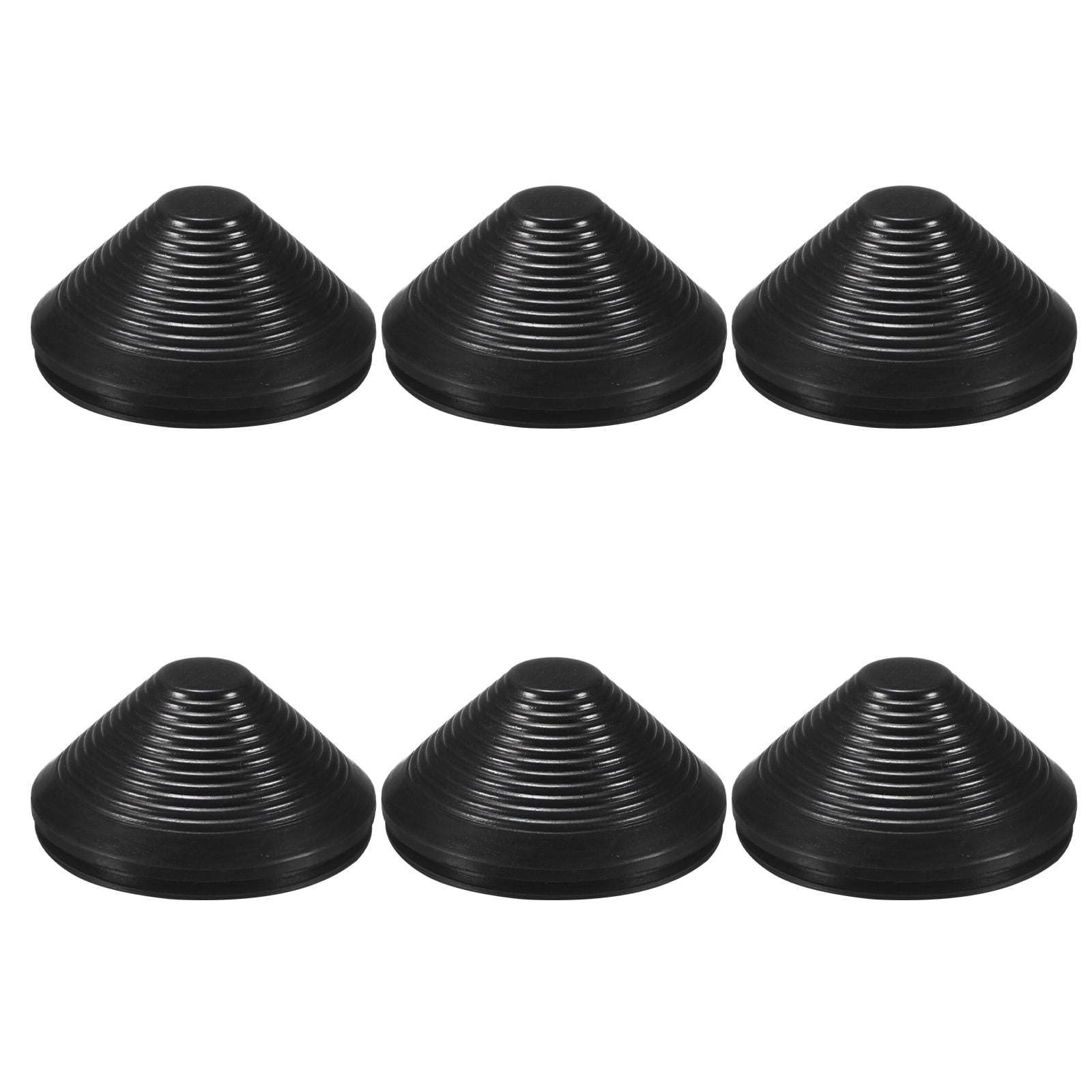 Uxcell 6-Pack Rubber Grommets for Wiring 100mm Tower Shaped Grommet