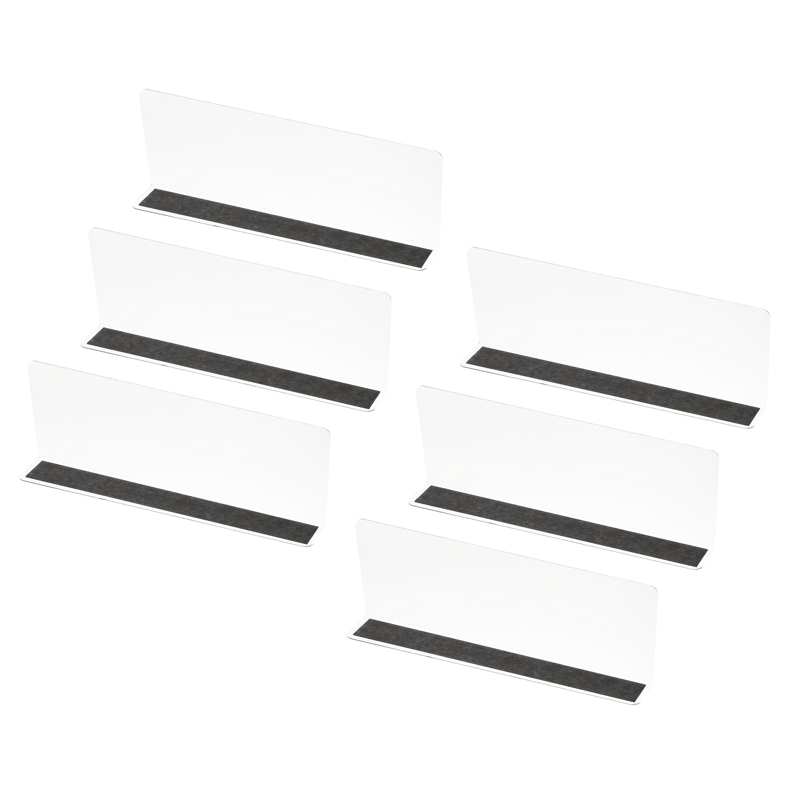 Uxcell 6 Pack Shelf Dividers for Closet Organization, 11x1.57x3.9 ...