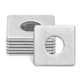thumbnail image 1 of Uxcell 6-Pack Square Washers Plate, Fit M16 Bolt Stainless Steel Gasket Flat Pad Washers 1.57" OD 0.63" ID 3mm Thickness, 1 of 5