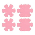 thumbnail image 1 of Uxcell 6 Packs Non Slip Stickers 3.15" Bath Shower Floor Flower Style Decals Pink, 1 of 6