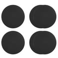 thumbnail image 1 of Uxcell 6 Packs Non Slip Stickers 3.15" Bath Shower Floor Round Style Decals Black, 1 of 6