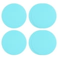 thumbnail image 1 of Uxcell 6 Packs Non Slip Stickers 3.94" Bath Shower Floor Round Style Decals Blue, 1 of 6