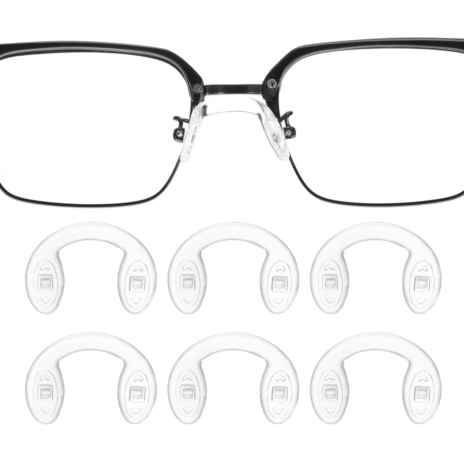 Clear Nose Pads For Eyeglasses