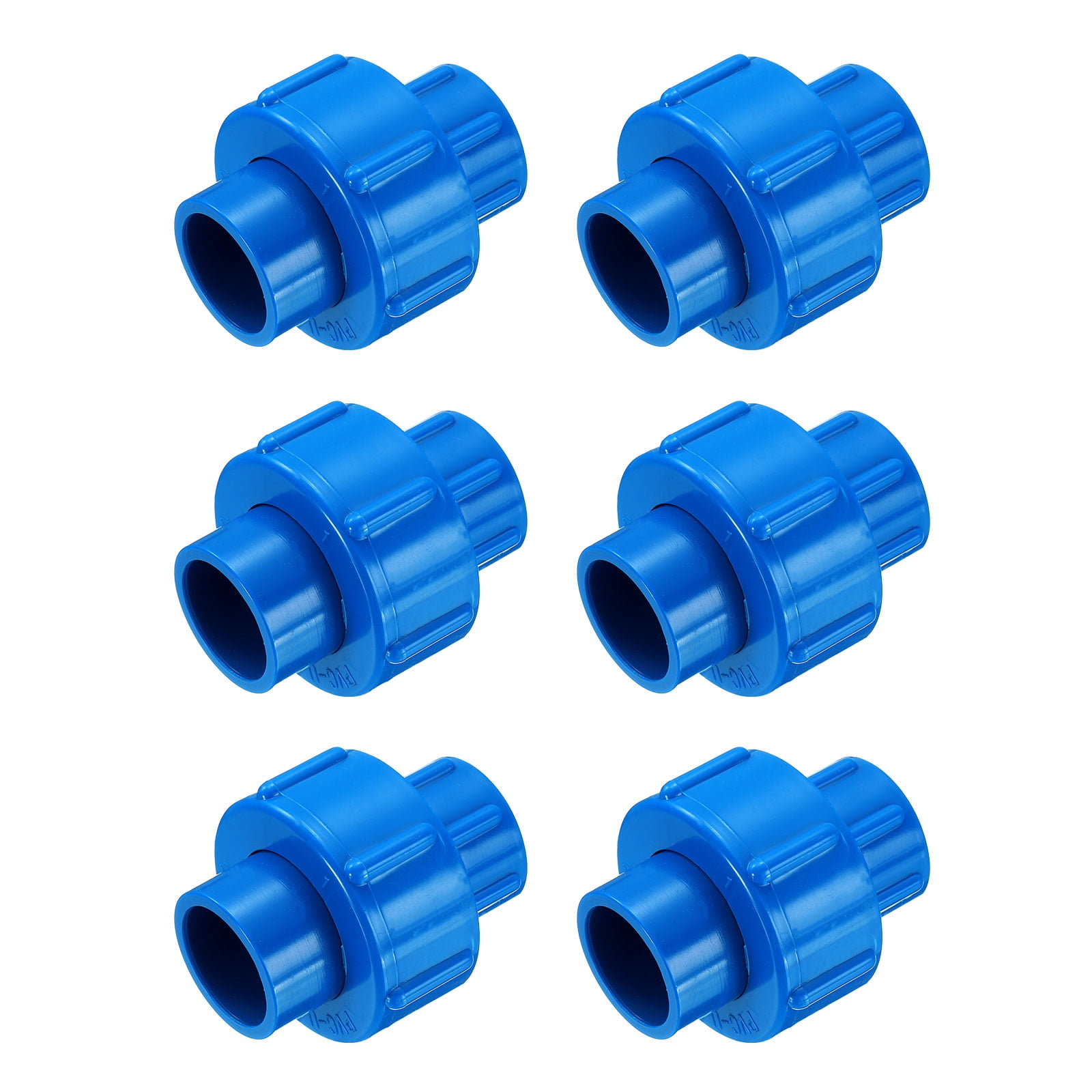Pvc Socket Union Uxcell 6Pcs 1/2