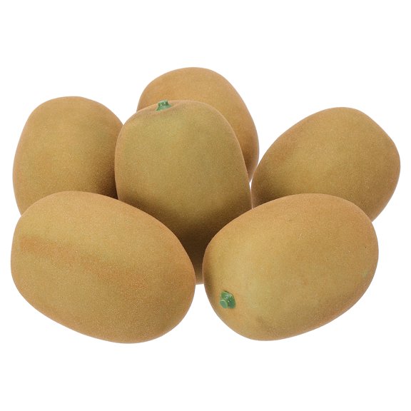 Uxcell 6 Pcs Artificial KiwiFruit, Foam Lifelike Fake Fruit Model KiwiFruit
