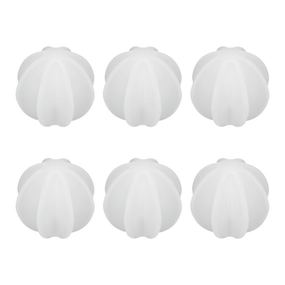 Uxcell 6 Pcs Shaker Ball, 1.8" Protein Shaker Ball Plastic Stirring Mixer Whisk Shaker Replacement for Shake Drinking Bottle Cup Protein Bottle Sports Drink, Clear