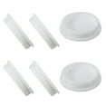thumbnail image 1 of Uxcell 6 Pcs T Shaped Silicone Plug, Dia 65 mm/2.56 Inch Elastic Waterproof Silicone Plug Reusable Bottle Stopper  Sealing Round Hole Plug for Pipes Equipment, White, 1 of 7