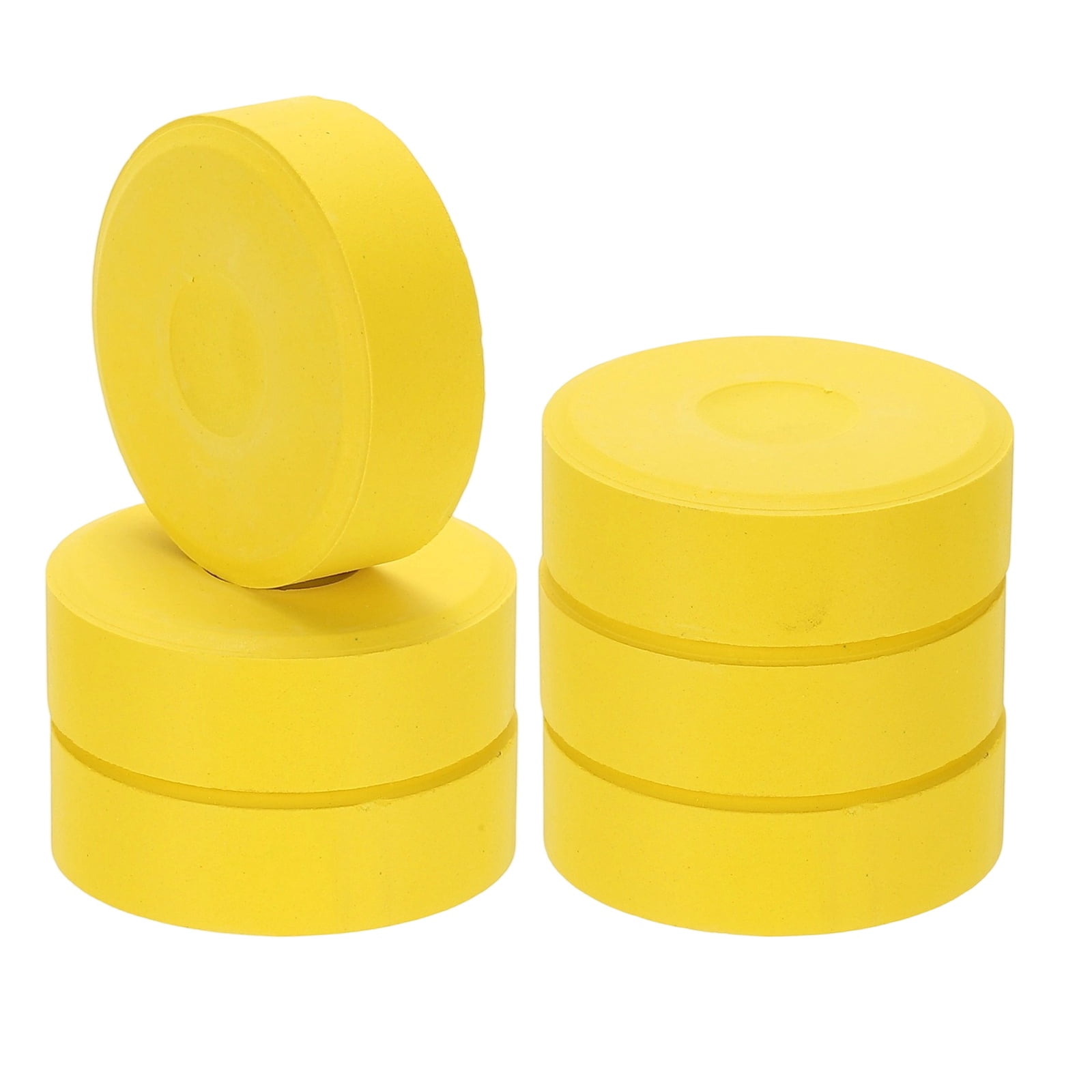 Uxcell 6 Pcs Washable Tempera, 2.3"x0.7" Large Tempera Paint Cakes Bulk Paints Blocks Art Supplies Watercolor Cake for Artists Art Painting Drawing DIY Crafting, Dark Yellow