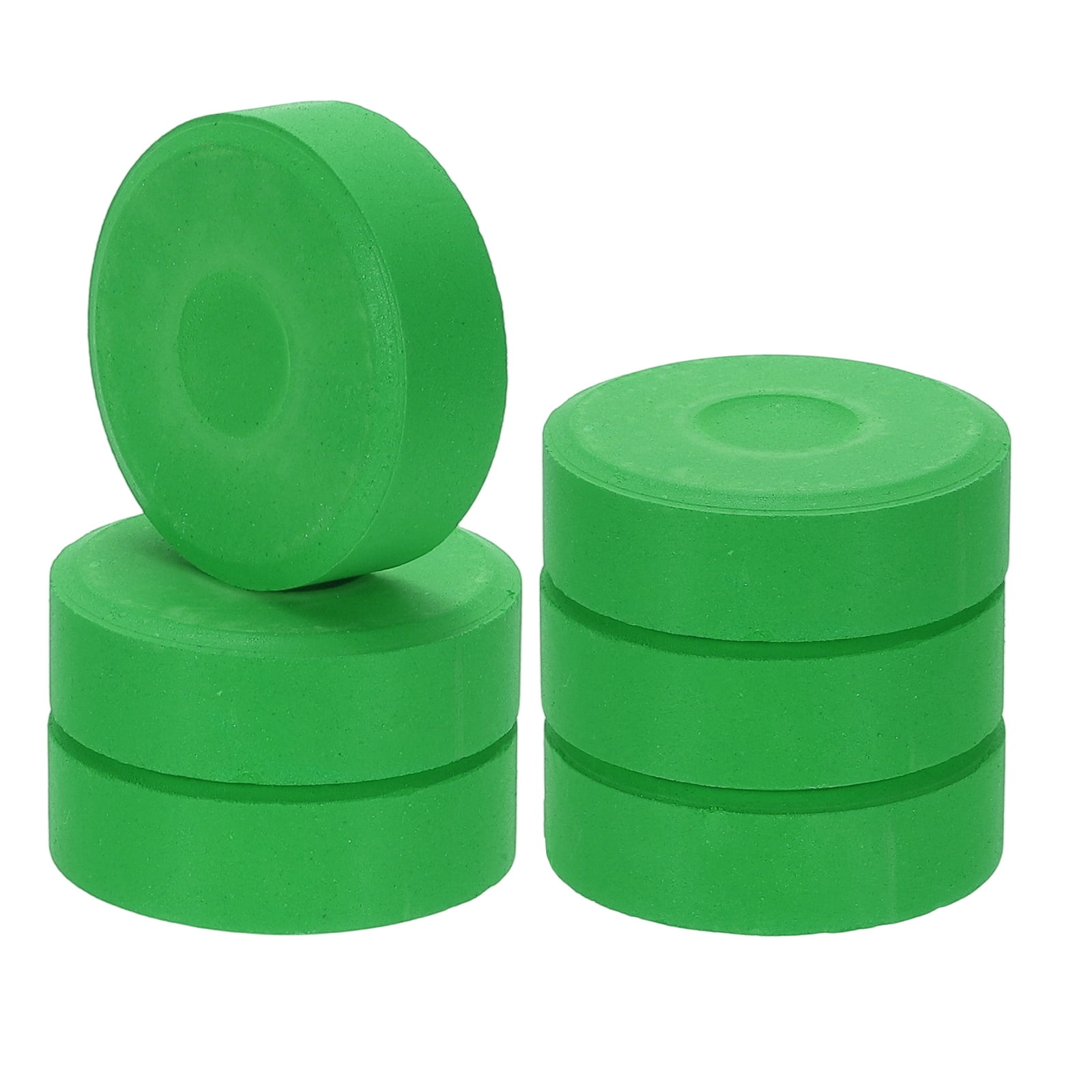Uxcell 6 Pcs Washable Tempera, 2.3"x0.7" Large Tempera Paint Cakes Bulk Paints Blocks Art Supplies Watercolor Cake for Artists Art Painting Drawing DIY Crafting, Green