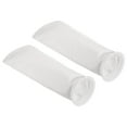 thumbnail image 1 of Uxcell 6'' Ring Filter Socks 100 Micron Pool Skimmer Basket, White 2 Pack, 1 of 4