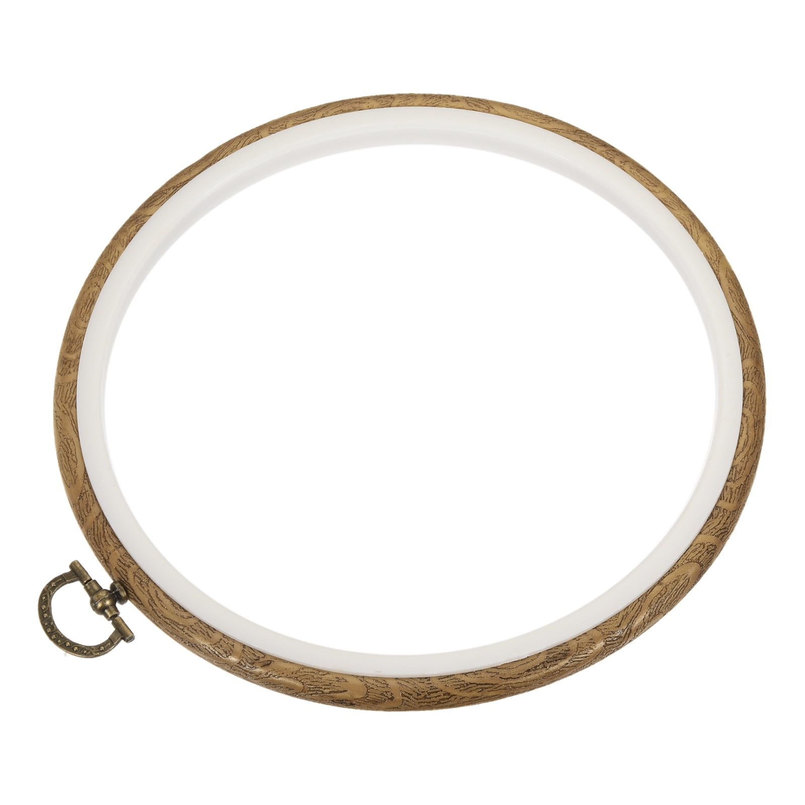 Embroidery Hoop Frame Kit Round Imitated Wood Circle Cross-Stitch Ring for Art Craft Sewing Ornament | Harfington, 3.5,6 / 2pcs