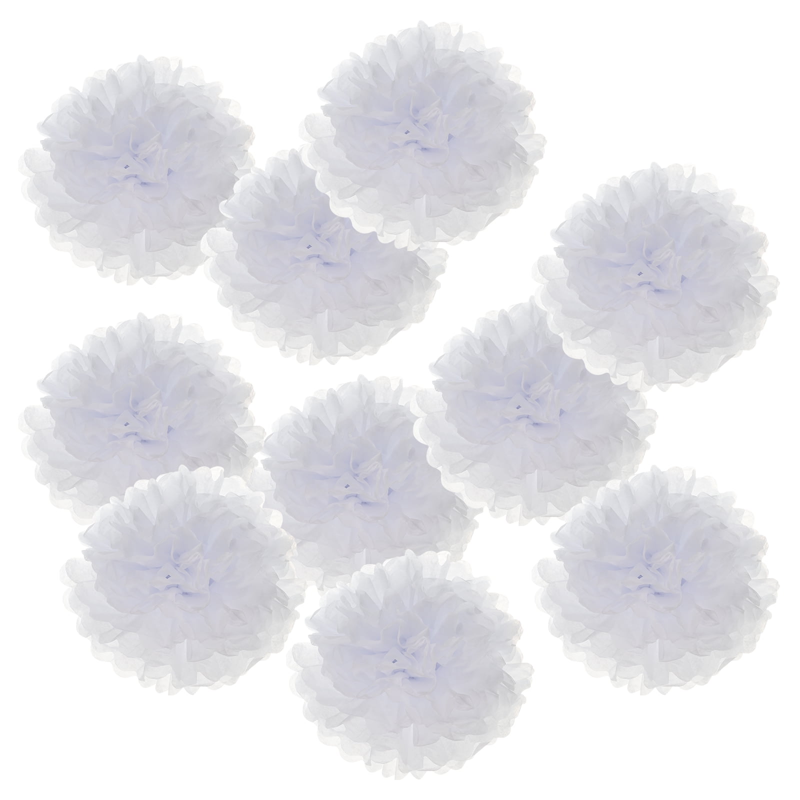 Uxcell 6" Tissue Pom Poms Paper Flowers Ball Wedding Party Decoration ...