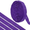 thumbnail image 1 of Uxcell 6 Yard Snap Button Tape for Sewing Cotton Snap Button Trim Fastener Buckles Tape for Clothes DIY, Purple, 1 of 7