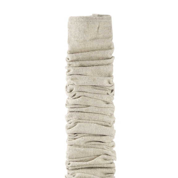 Uxcell 6 feet Long Natural Cotton Color Fabric Chandelier Cord Cover for Lighting Wires
