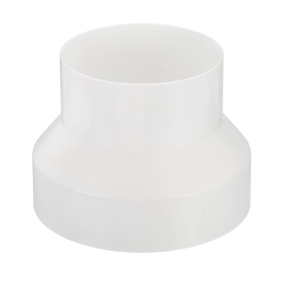 Uxcell 6" to 4.3" Duct Reducer, Duct Connector Ducting Inline Adapter Increaser for HVAC Air Cooling Ventilation
