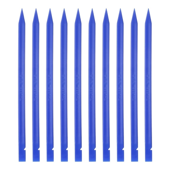 Uxcell 6 x 150 mm Spudger Pry Tool, 10Pcs Antistatic Plastic Dual Ends Opening Pry Repair Tools Kit for Smart Mobile Phone Tablet Laptop, Blue