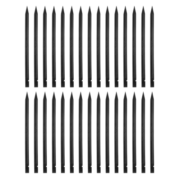 Uxcell 6 x 150 mm Spudger Pry Tool, 30Pcs Antistatic Plastic Dual Ends Opening Pry Repair Tools Kit for Smart Mobile Phone Tablet Laptop, Black