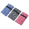 thumbnail image 1 of Uxcell 6"x 4" Wrist Pouch Wrist Wallet Sports Wristband Wallet with Zipper Pocket Blue Dark Gray Rose Red 3Pcs, 1 of 7