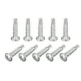 thumbnail image 1 of Uxcell #6 x 5/8" Self Drilling Screws, 100 Pack Phillips Pan Head Self Tapping Screws, 1 of 5