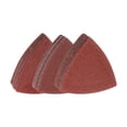 thumbnail image 1 of Uxcell 60 Packs 60/80/100 Grits 80mm Aluminum Oxide Triangular Sandpaper Sanding Pads, 1 of 6