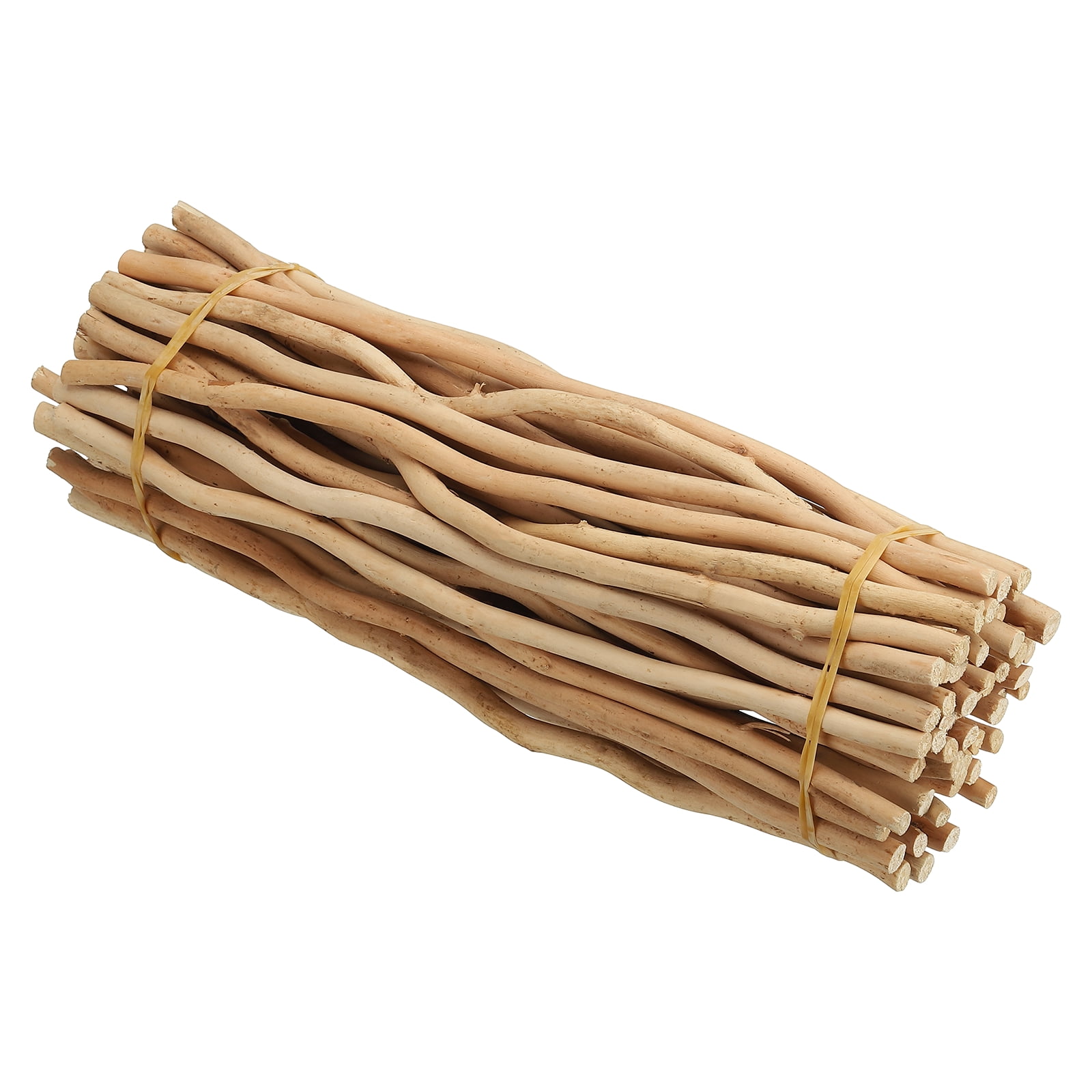 Uxcell 60 Pcs / 30cm Wood Log Sticks, 0.2-0.5inch inch in Diameter Natural Wood Craft Sticks, Dried Wood Sticks Decorative Wood Branch Sticks for DIY Crafts Accessory Photo Props, Wood Color