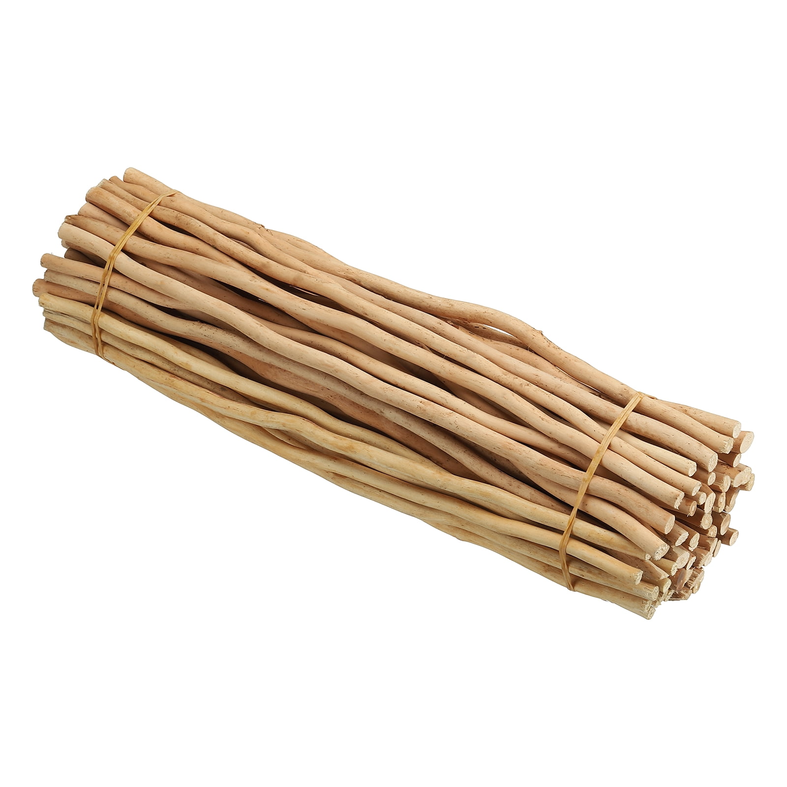 Uxcell 60 Pcs / 40cm Wood Log Sticks, 0.2-0.5inch inch in Diameter Natural Wood Craft Sticks, Dried Wood Sticks Decorative Wood Branch Sticks for DIY Crafts Accessory Photo Props, Wood Color