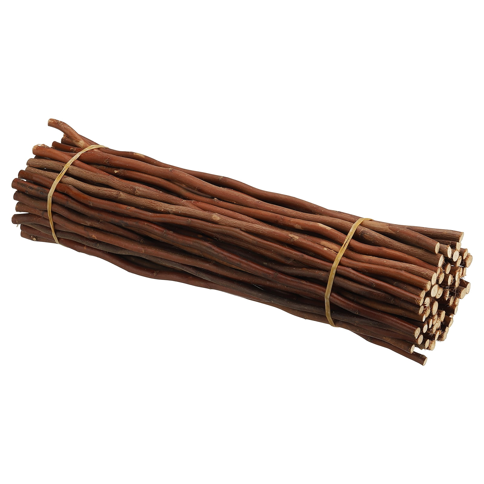 Uxcell 60 Pcs / 40cm Wood Log Sticks, 0.2-0.5inch inch in Diameter Natural Wood Craft Sticks, Dried Wood Sticks Decorative Wood Branch Sticks for DIY Crafts Accessory Photo Props, Brown