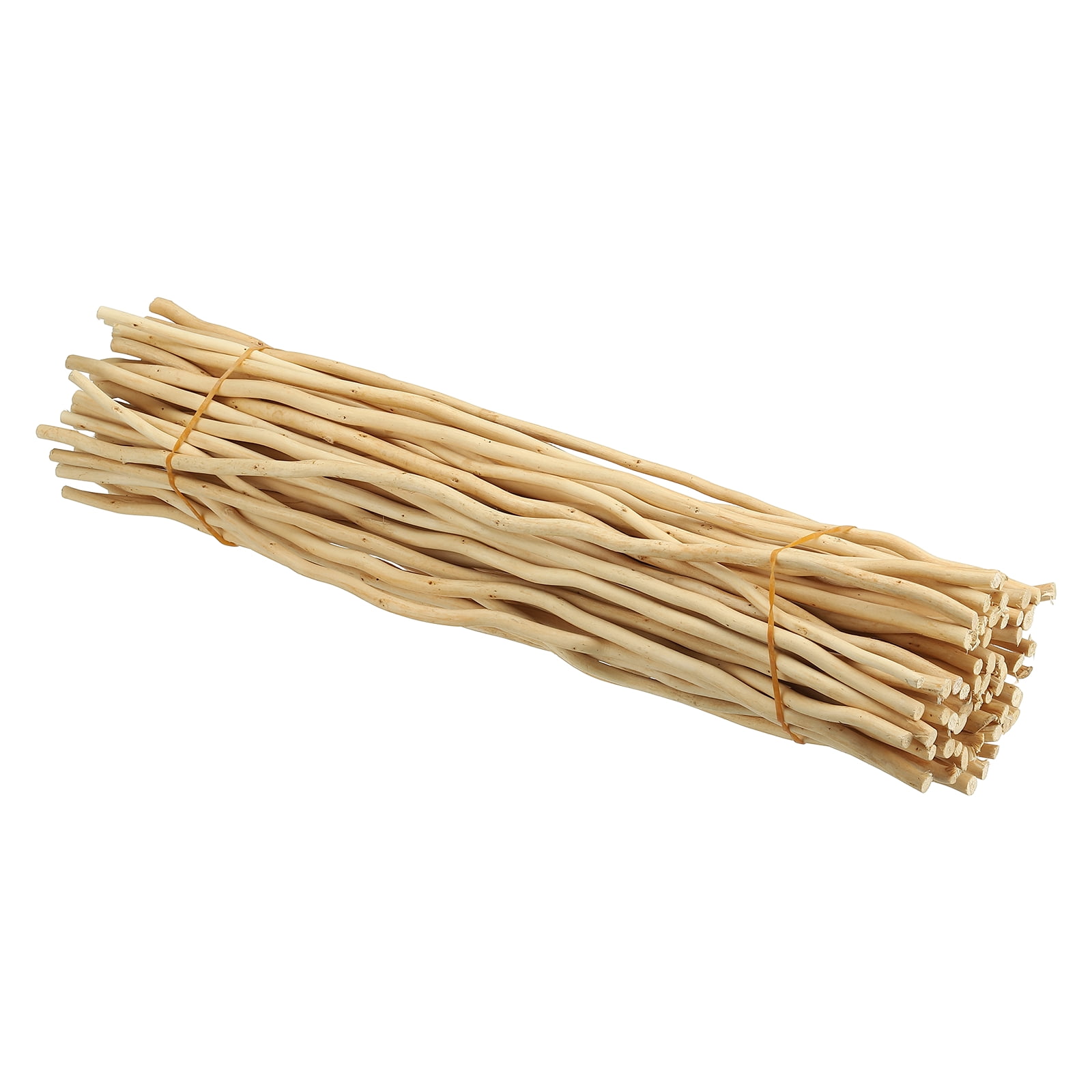 Uxcell 60 Pcs / 50cm Wood Log Sticks, 0.2-0.5inch inch in Diameter Natural Wood Craft Sticks, Dried Wood Sticks Decorative Wood Branch Sticks for DIY Crafts Accessory Photo Props, Wood Color