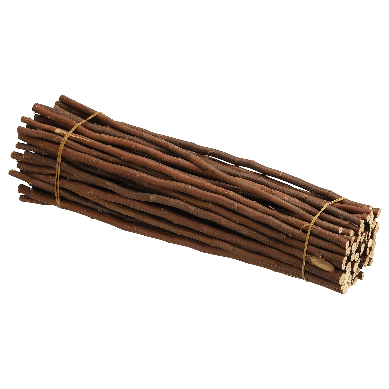 Uxcell 60 Pcs / 50cm Wood Log Sticks, 0.2-0.5inch inch in Diameter Natural Wood Craft Sticks, Dried Wood Sticks Decorative Wood Branch Sticks for DIY Crafts Accessory Photo Props, Brown