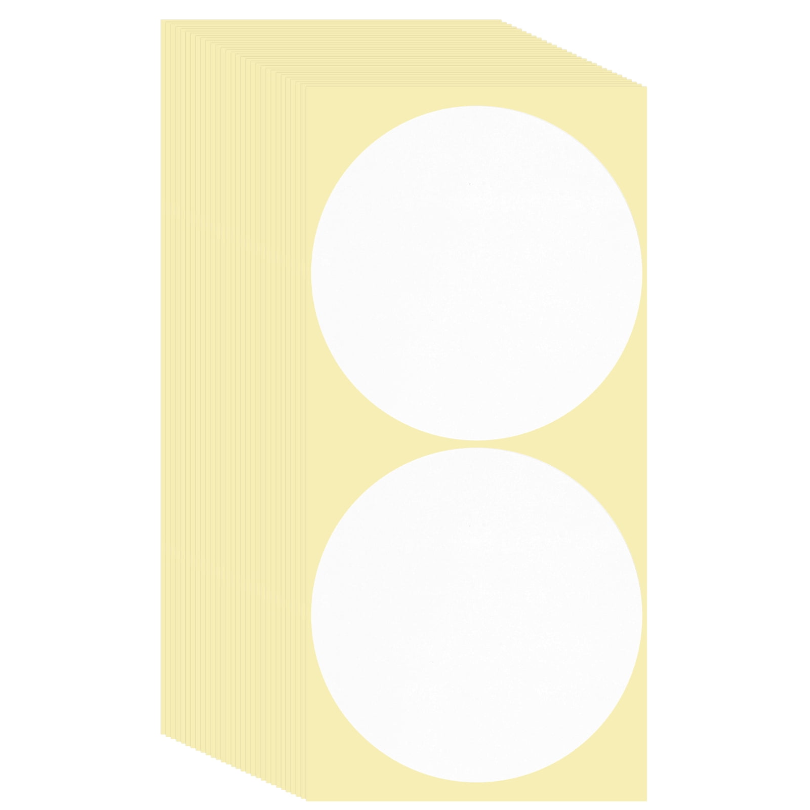 4 Inch Label Uxcell 60 Pcs Colored Dot Stickers Labels, 4 Inch Circle Price Stickers ...