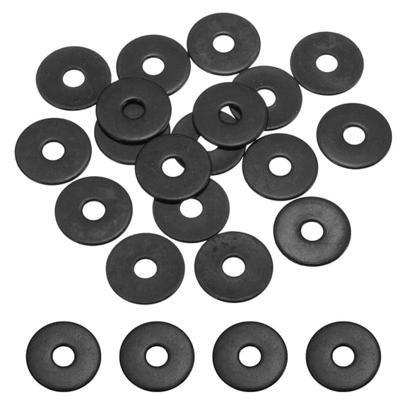 Uxcell 60 Pcs M4 3/16"ID x 9/16"OD Flat Washers, Stainless Steel Metal Washer