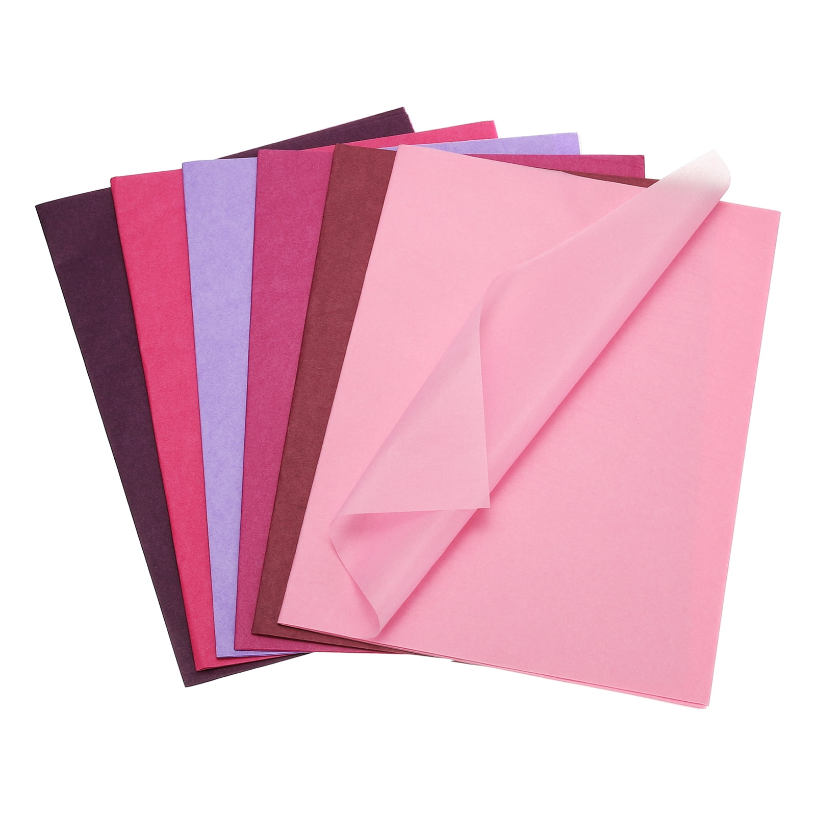 Uxcell 60 Sheets Colored Tissue Paper Bulk for Gift Bags, 19.7x13.8 ...