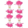 thumbnail image 1 of Uxcell 600-Pack Flower Stamens for Crafts, 5mm Double Heads Artificial Pearl Floral Pistil for DIY Making [Rose Red], 1 of 6