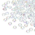 thumbnail image 1 of Uxcell 6000 Pcs Clear Resin Flatback Rhinestone SS16 4mm Resin Rhinestones for Crafts DIY Design, 1 of 4