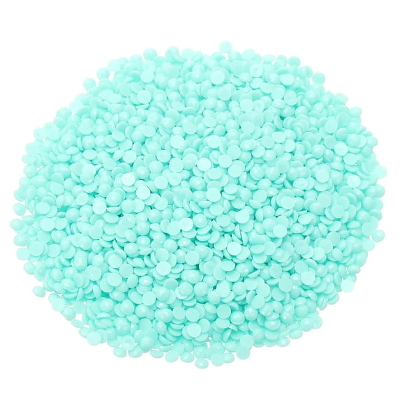 Uxcell 6000 Pcs Diamond Art Painting Replacement Beads, 2.7 Mm/0.11" Crystal Painting Round Rhinestones Flat Back Gems Stones for Nails Diamond Art Crafts DIY Makeup, Light Green