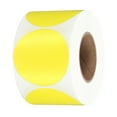 thumbnail image 1 of Uxcell 600Pcs Round Thermal Label Stickers, 2 inch Circle Direct Thermal Sticker Label Yellow, 1 of 6