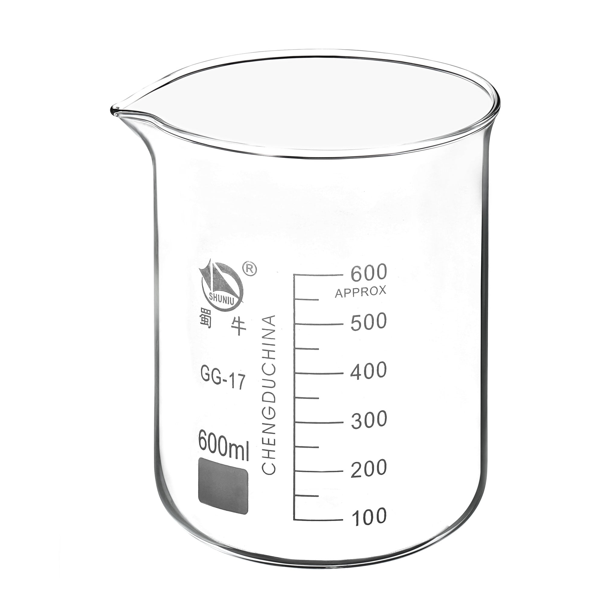 Realistic Laboratory Glassware Empty Beaker White Vector Illustration 94649  | Macrovector