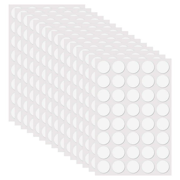 Uxcell 600pcs Sticky Tack for Wall Hanging, Removable Adhesive Poster Putty, Double-Side Mounting Putty for Hanging Pictures and Museum Art (20mm)