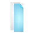 thumbnail image 1 of Uxcell 6061 T651 Aluminum Sheet Metal, 11.8" x 3.9" x 0.04" Flat Plain Aluminum Plate Covered with Single Protective Film Heat Treatable for DIY Crafting Industry(Silver, 2Pcs), 1 of 7