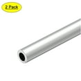 thumbnail image 1 of Uxcell 6063 Aluminum Round Tube Seamless Aluminum Straight Tubing 18mm OD 11mm Inner Dia 300mm Length 2 Pack, 1 of 5
