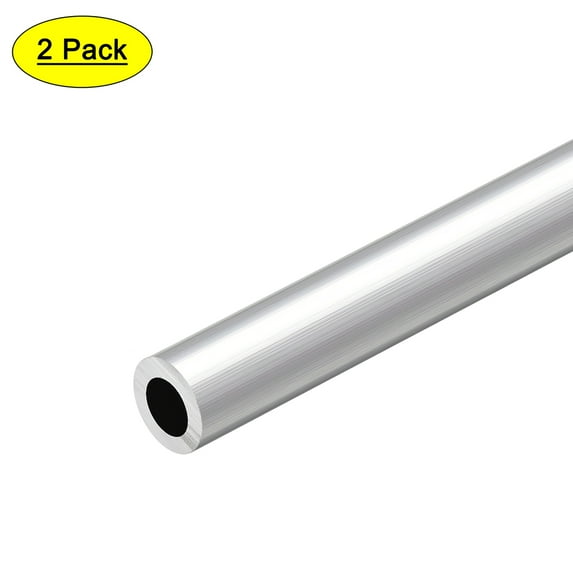Uxcell 6063 Aluminum Round Tube, Seamless Pipe Tubing 18mm x 10mm x 300mm