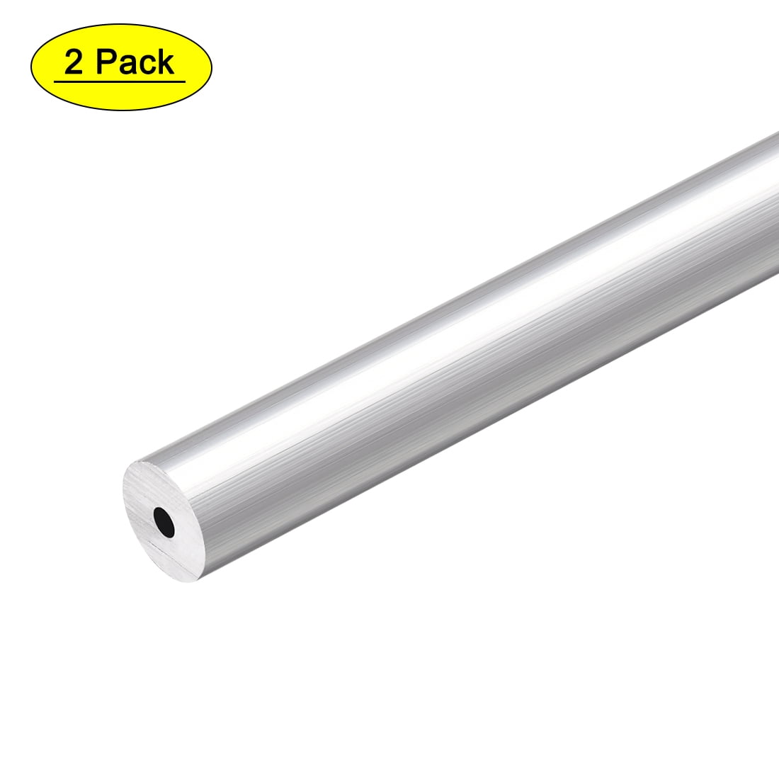 Uxcell 6063 Aluminum Round Tube Seamless Pipes Tubing 12mm x 3mm x ...