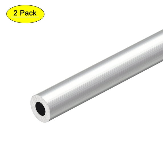 Uxcell 6063 Aluminum Round Tube Seamless Pipes Tubing 14mm x 7mm x 300mm
