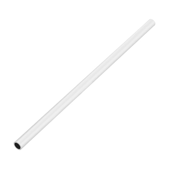 Uxcell 6063 Aluminum Tubing Round Tube 0.43"(11mm) OD x 0.35"(9mm) ID 13"(330.2mm) Length Metal Straight Pipe for Industrial, DIY Craft, Furniture, Decoration, Silver