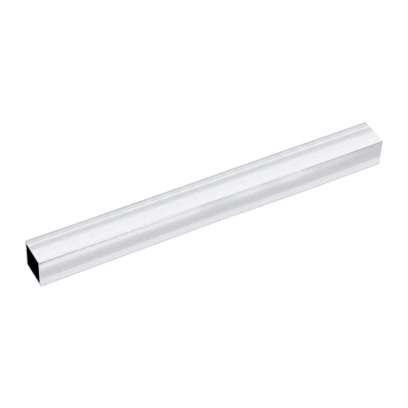 Uxcell 6063 Square Aluminum Tube, 25mm x 25mm x 1.5mm Wall Thickness 305mm/12" Aluminum Industrial Straight Tube, Seamless Metal Tubing for Construction DIY Home Furniture
