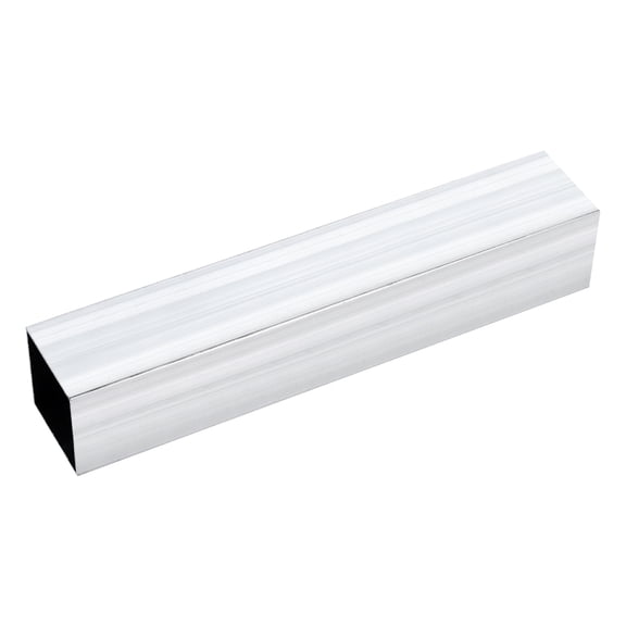 Uxcell 6063 Square Aluminum Tube, 40mm x 40mm x 1mm Wall Thickness 204mm/8" Aluminum Industrial Straight Tube, Seamless Metal Tubing for Construction DIY Home Furniture