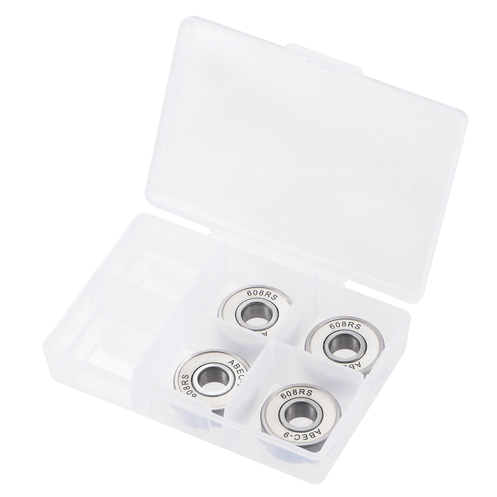 Uxcell 608-14-2RS Deep Groove Ball Bearings - 8mm ID, 22mm OD, 14mm Thick, Double Sealed, 4 Pack - View #7