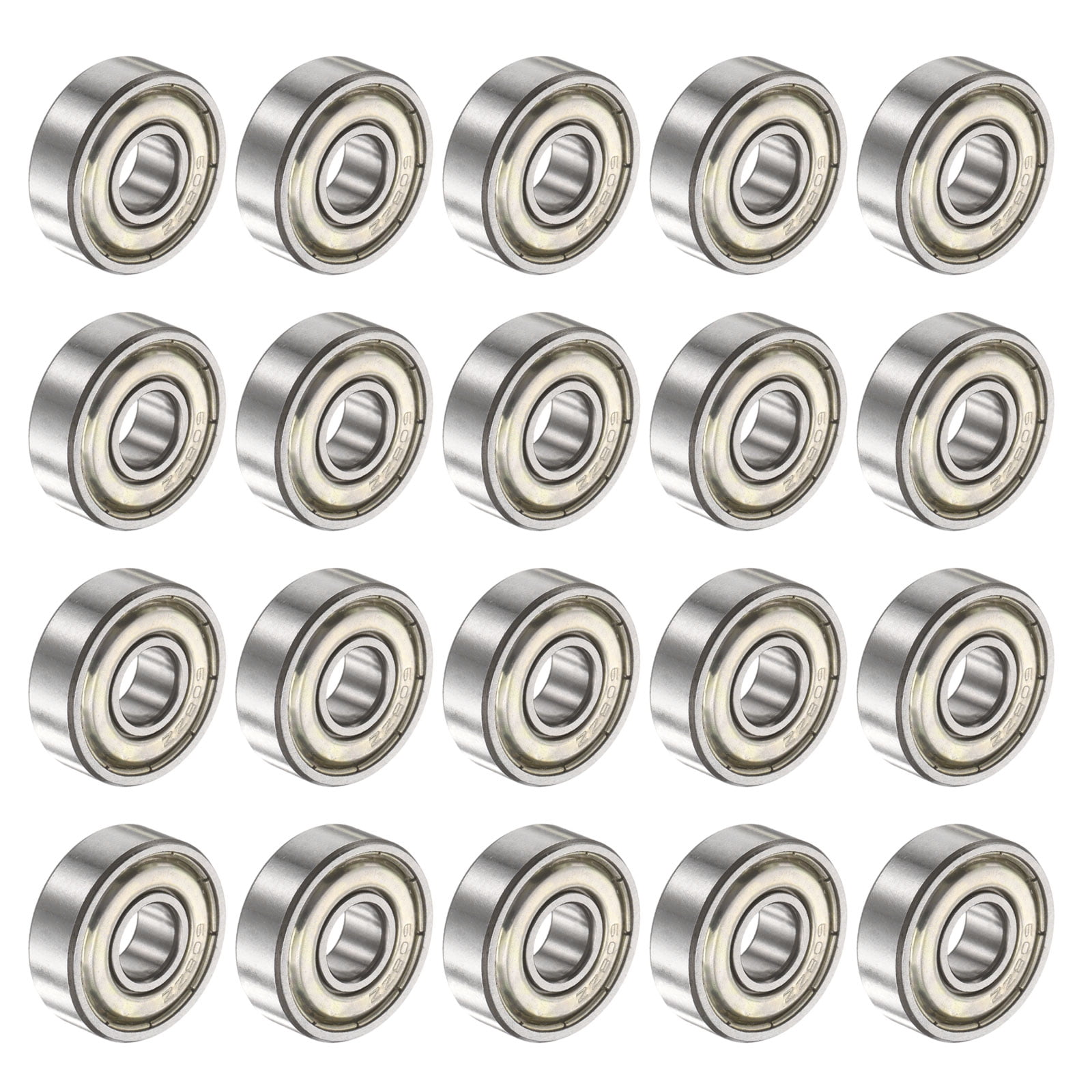 WUWMTUTCK 608ZZ Hochtemperaturlager 8 * 22 * 7 mm (2 Stück) 500 Grad Celsius Vollkugellager WUWMTUTCK 608ZZ Hochtemperaturlager 8 * 22 * 7 mm (2 Stück) 500 Grad Celsius Vollkugellager